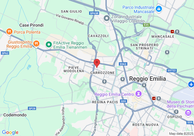 Via Augusto Piccard, 18, 42124 Reggio Emilia RE, Italia