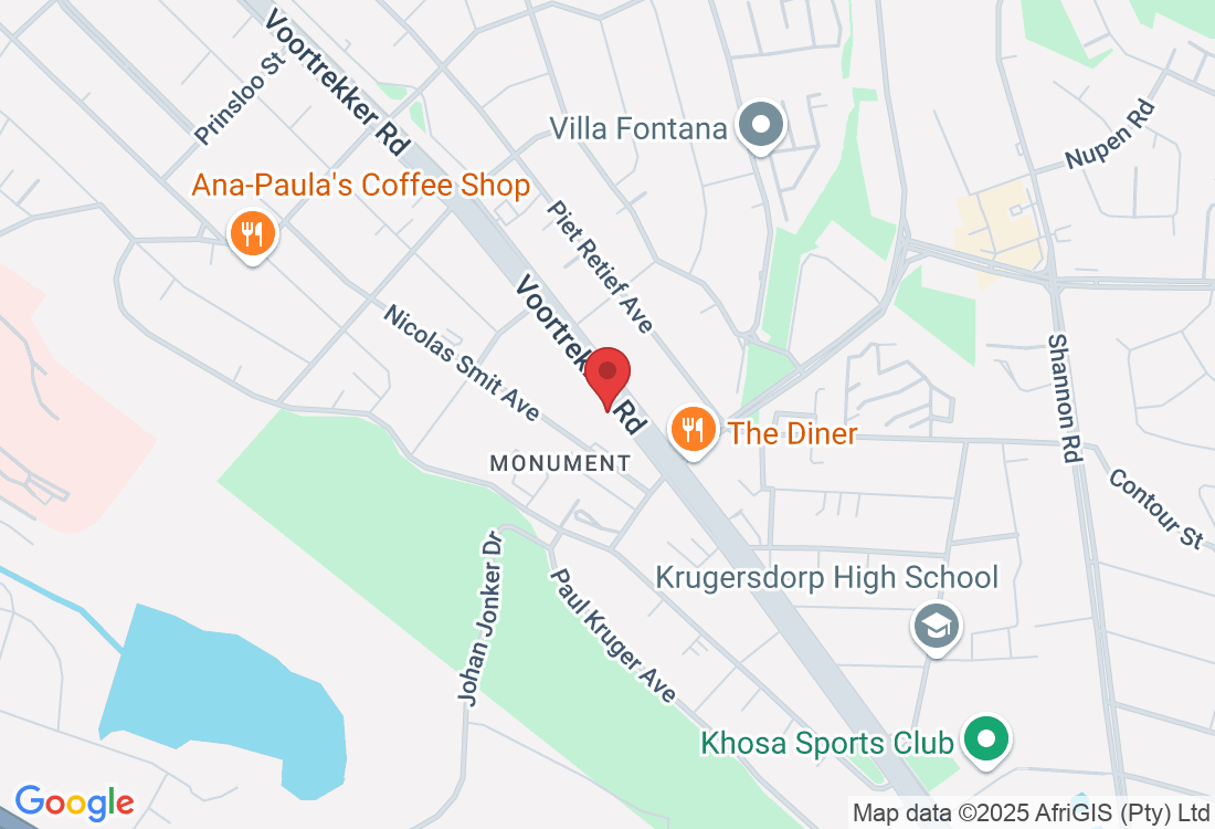251 Voortrekker Rd, Monument, Krugersdorp, 1739, South Africa