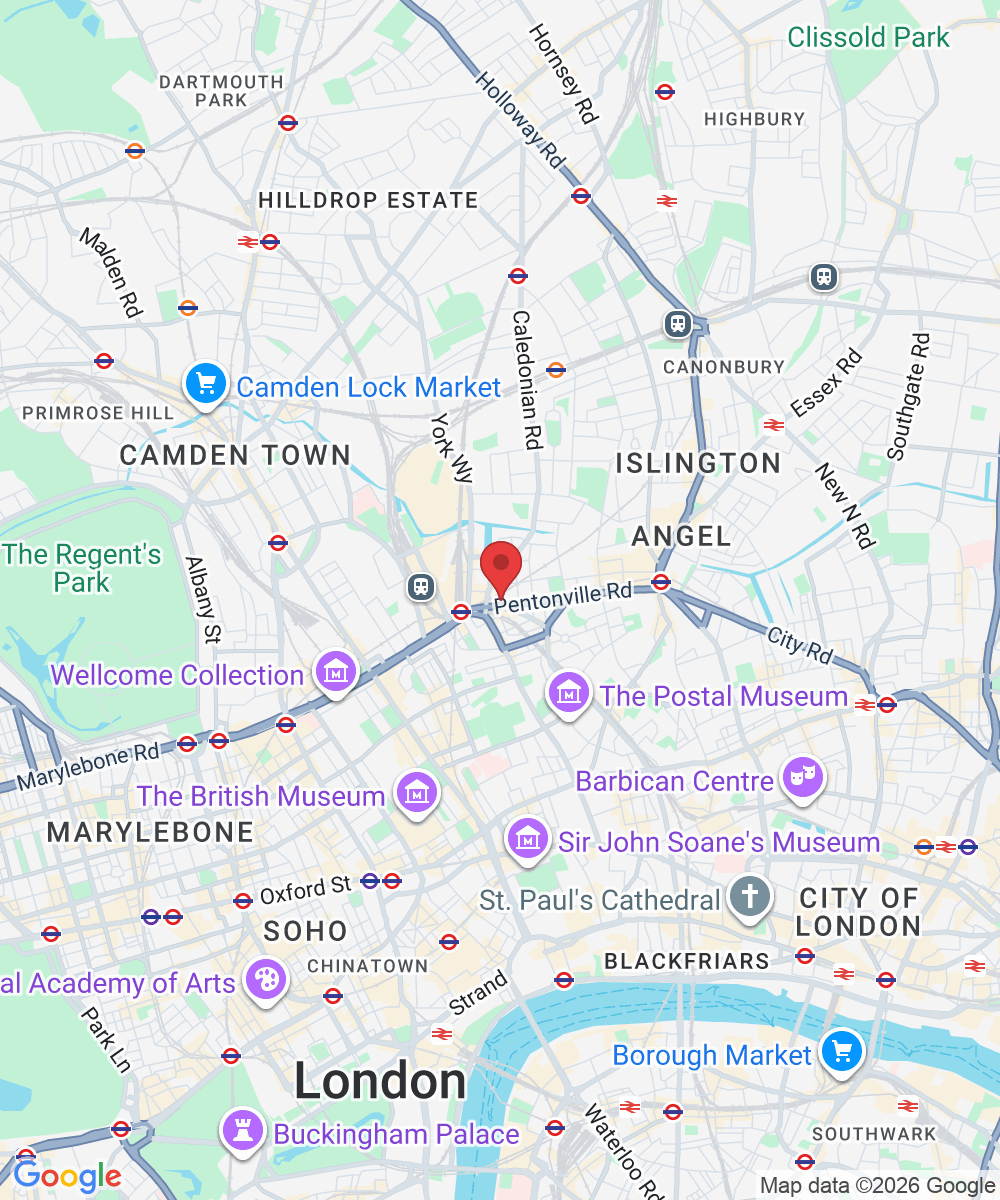 242 Pentonville Rd, London N1 9JY, UK