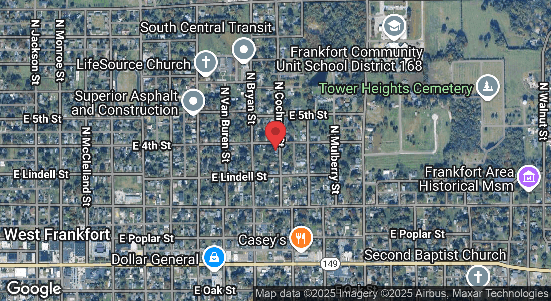 411 N Cochran St, West Frankfort, IL 62896, USA