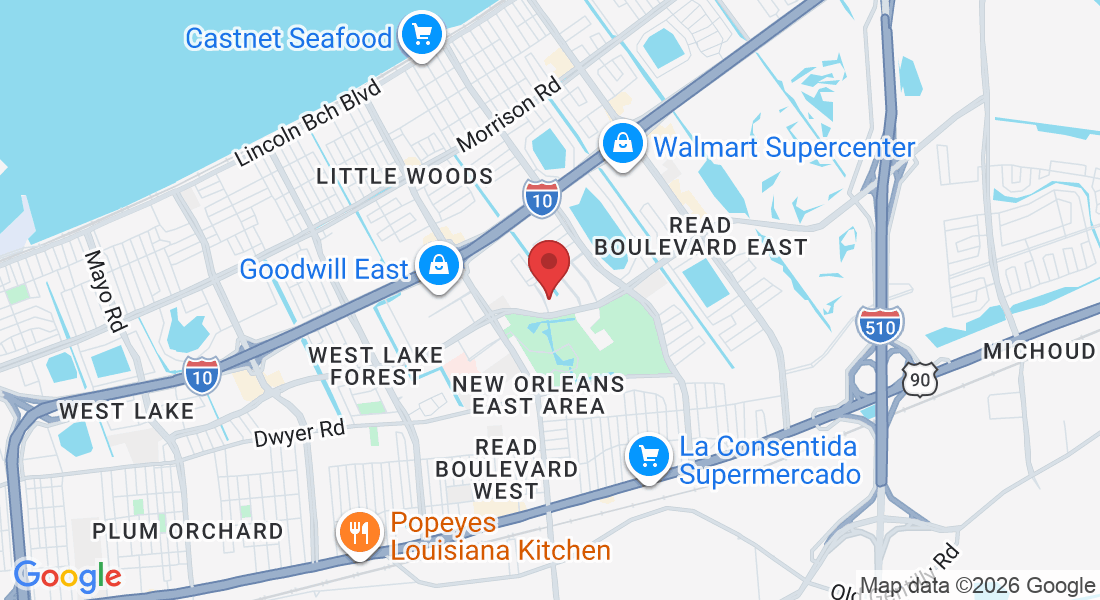 10555 Lake Forest Blvd ste 1n, New Orleans, LA 70127, USA