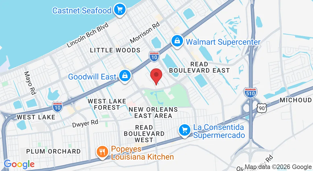10555 Lake Forest Blvd ste 1n, New Orleans, LA 70127, USA