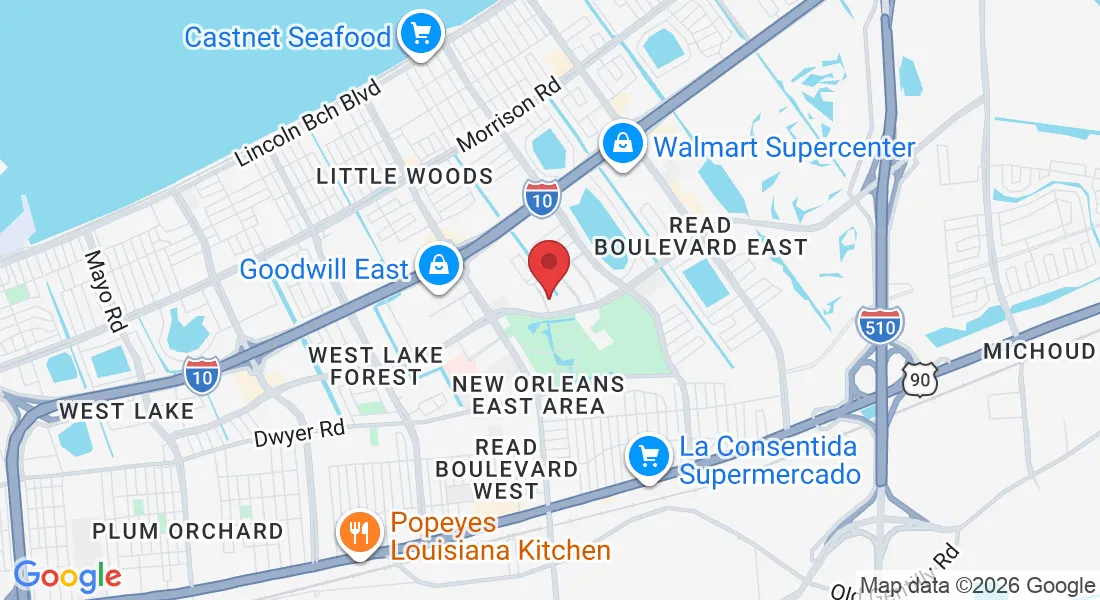 10555 Lake Forest Blvd ste 1n, New Orleans, LA 70127, USA