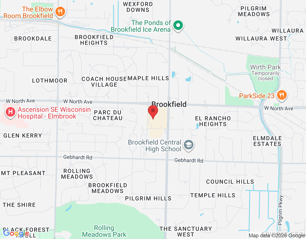 2205 N Calhoun Rd, Brookfield, WI 53005, USA