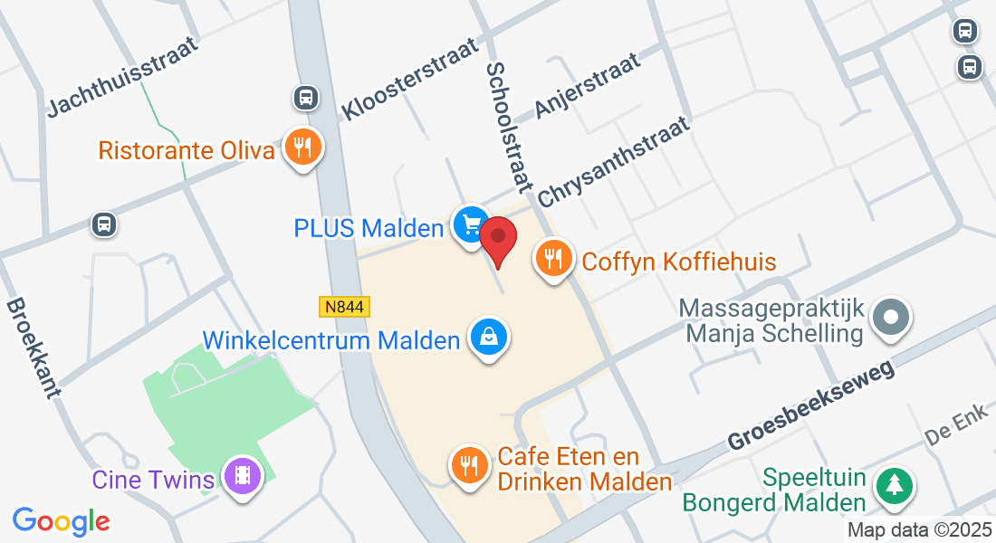 Winkelcentrum 3, 6581 BV Malden, Nederland
