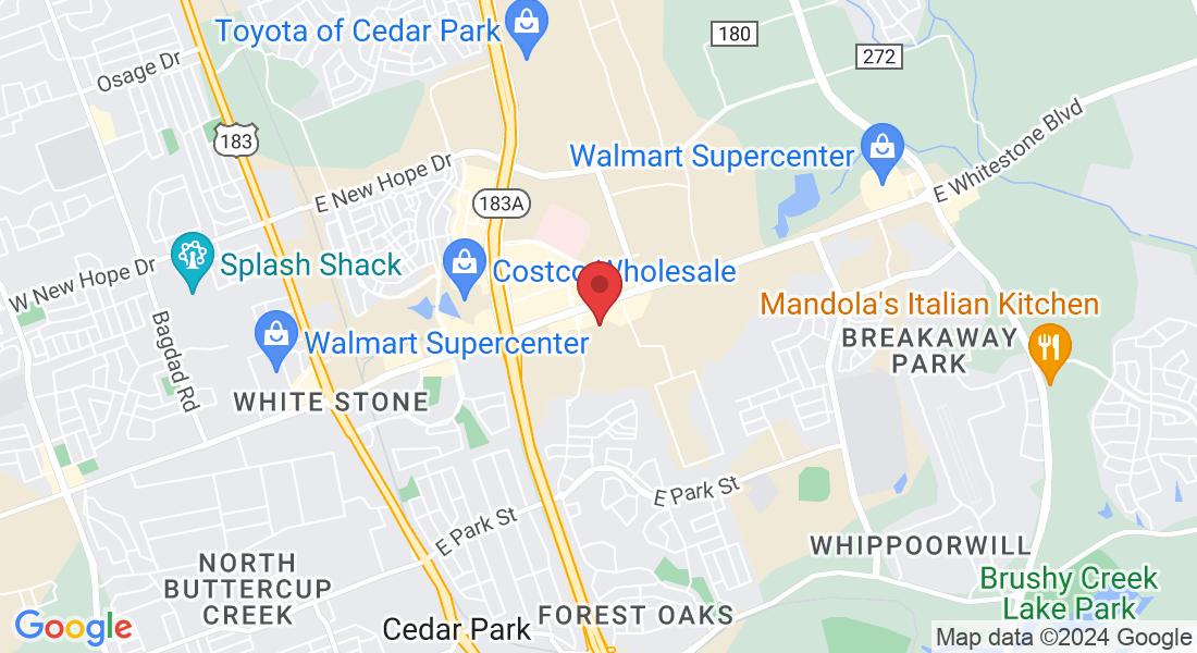 1460 E Whitestone Blvd, Cedar Park, TX 78613, USA