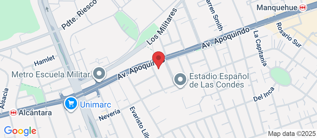Coronel Pereira 72, 7580064 Las Condes, Región Metropolitana, Chile