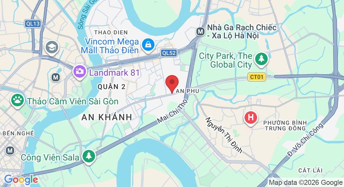 327F Lương Định Của, An Phú, Quận 2, Hồ Chí Minh 700000, Vietnam