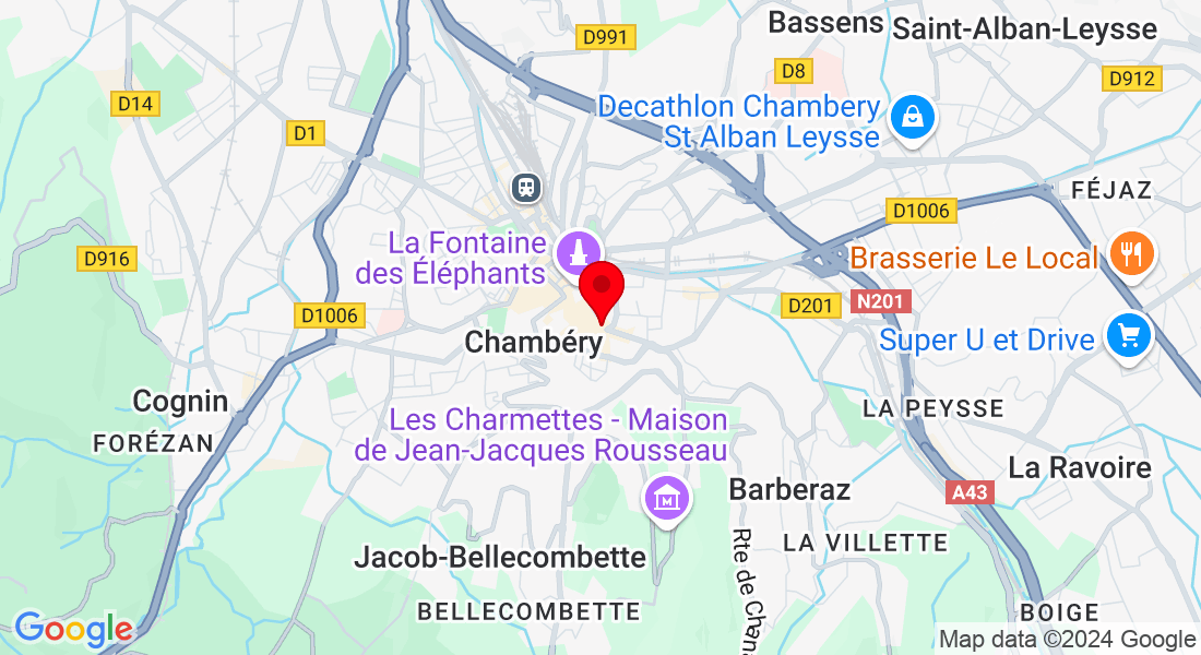 1 Rue Denfert Rochereau, 73000 Chambéry, France