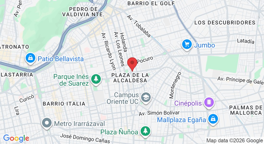 Av. Francisco Bilbao 2518, 7500000 Providencia, Región Metropolitana, Chile