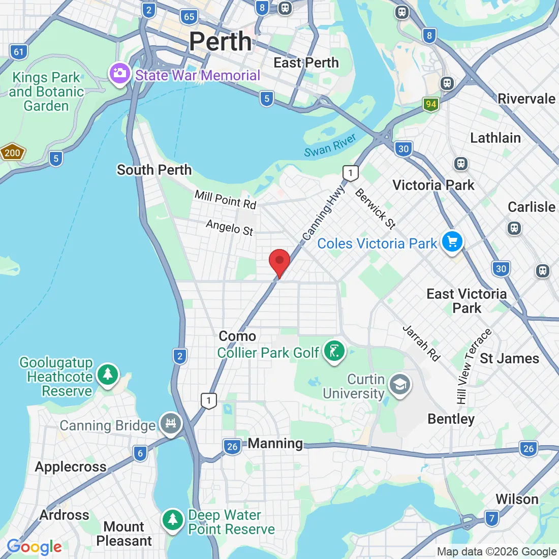 238 Canning Hwy, South Perth WA 6151, Australia