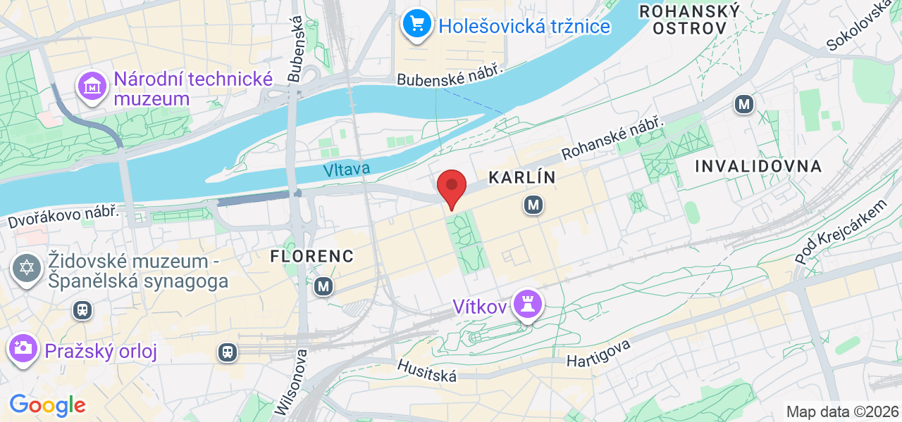 Sokolovská 81/55, 186 00 Praha 8-Karlín, Česko
