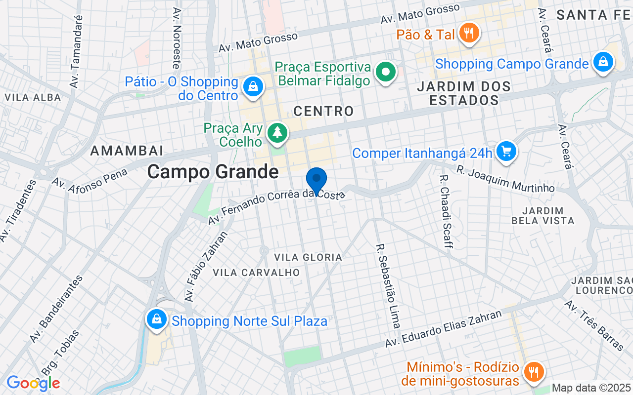 R. Rui Barbosa, 1962 - Centro, Campo Grande - MS, 79004-002, Brasil