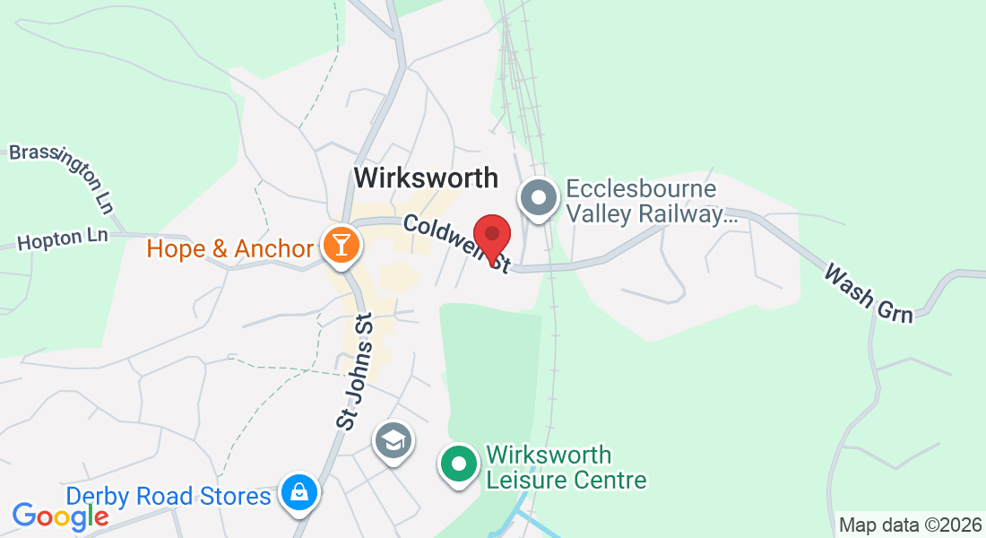 Coldwell St, Wirksworth, Matlock DE4 4FB, UK