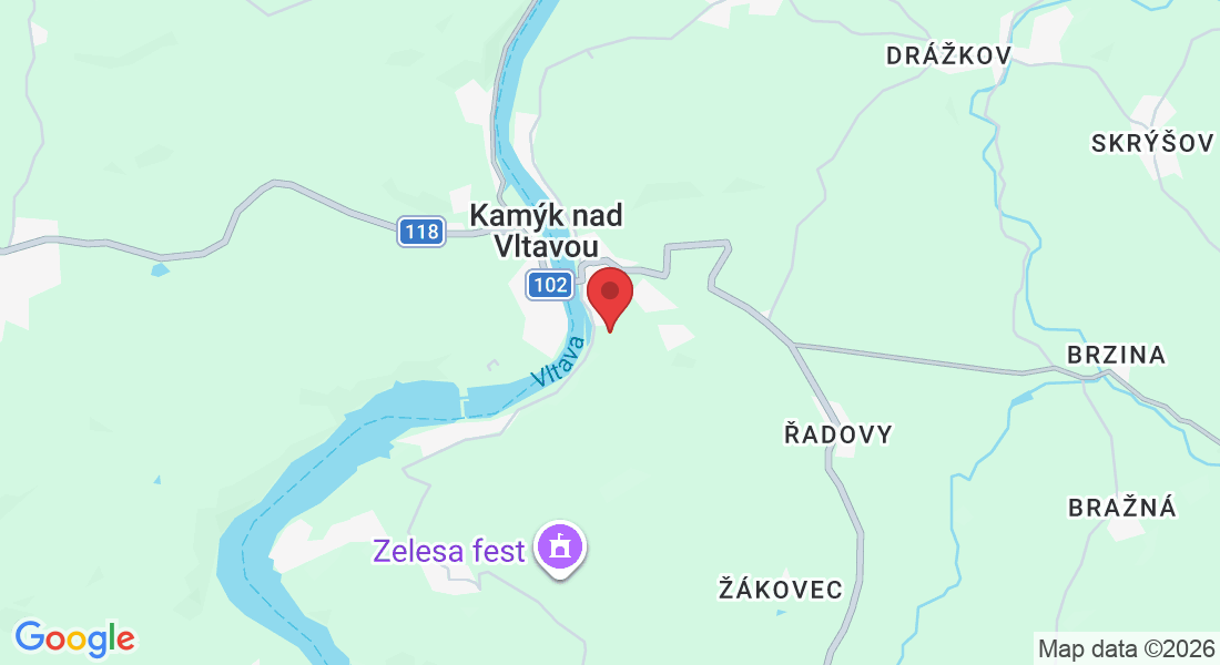 Kamýk nad Vltavou 256, 262 63 Kamýk nad Vltavou, Česko