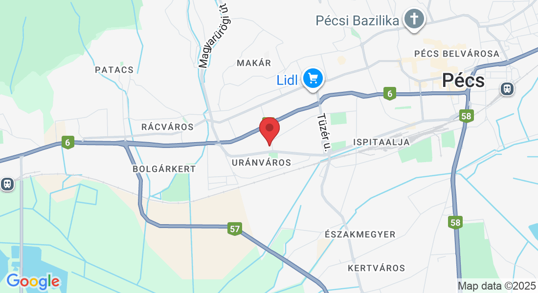 Pécs, Ybl Miklós u. 10, 7633 Magyarország