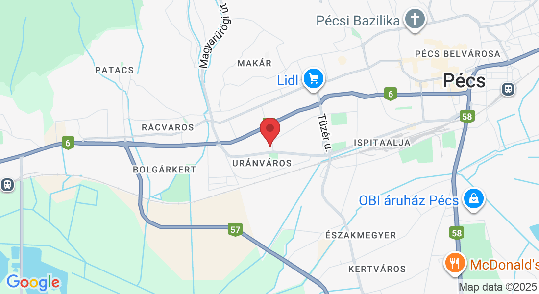 Pécs, Ybl Miklós u. 10, 7633 Magyarország