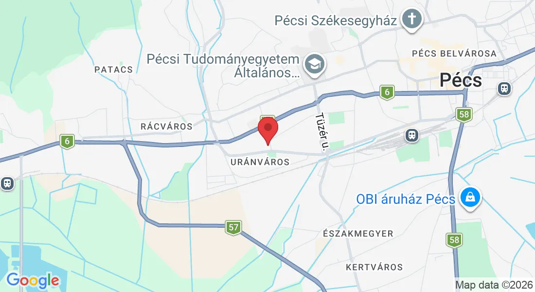 Pécs, Ybl Miklós u. 10, 7633 Magyarország