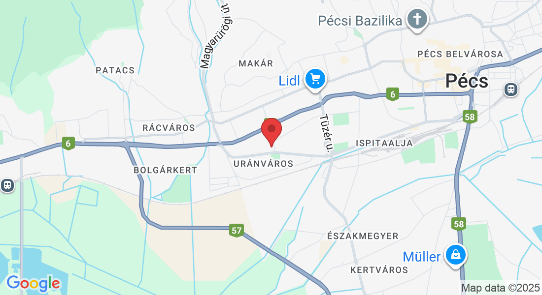 Pécs, Ybl Miklós u. 10, 7633 Magyarország