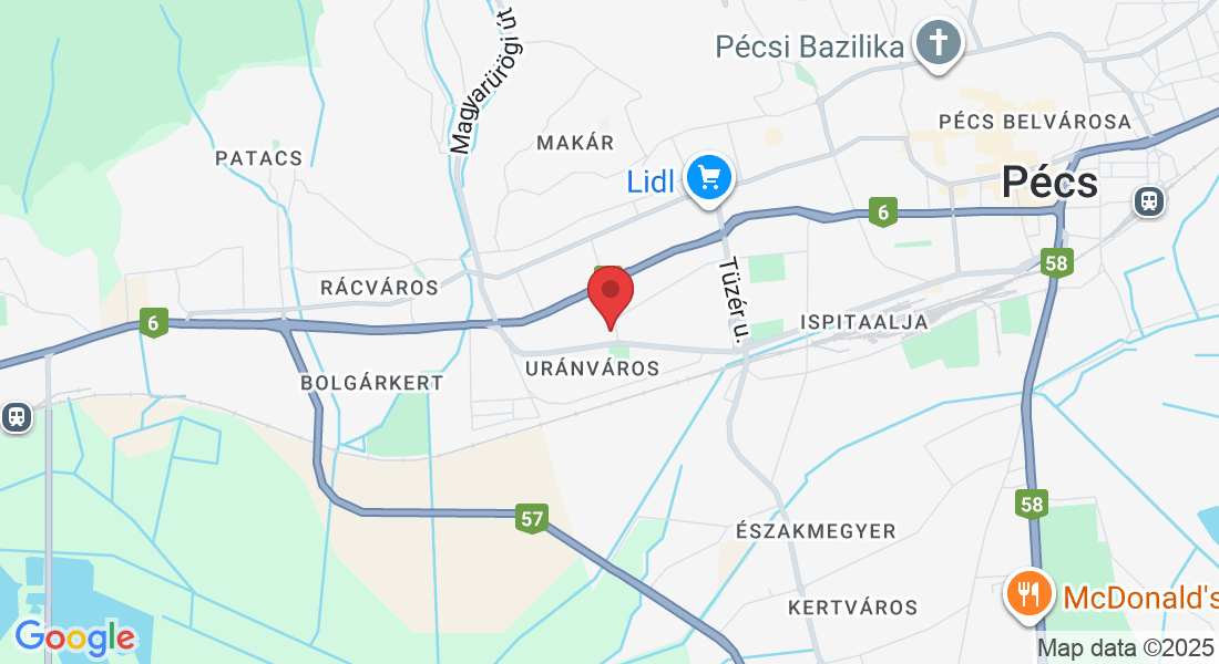 Pécs, Ybl Miklós u. 10, 7633 Magyarország