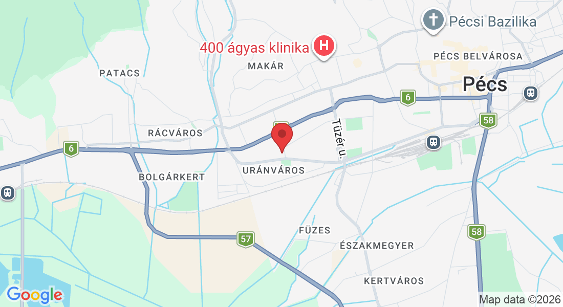 Pécs, Ybl Miklós u. 10, 7633 Magyarország