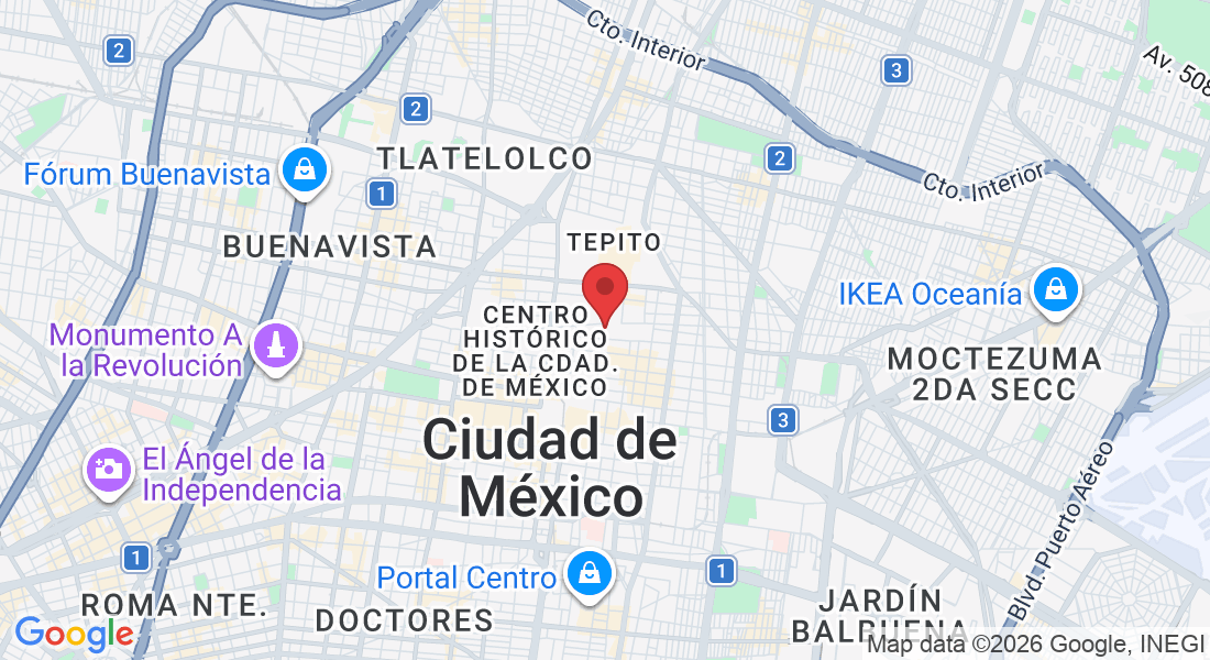 C. del Carmen 81, Centro Histórico de la Cdad. de México, Centro, Cuauhtémoc, 06020 Ciudad de México, CDMX, México