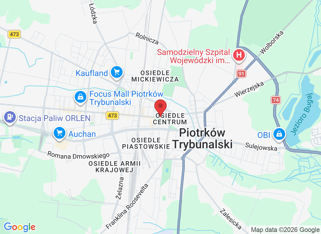 Juliusza Słowackiego 9, 97-300 Piotrków Trybunalski, Polska
