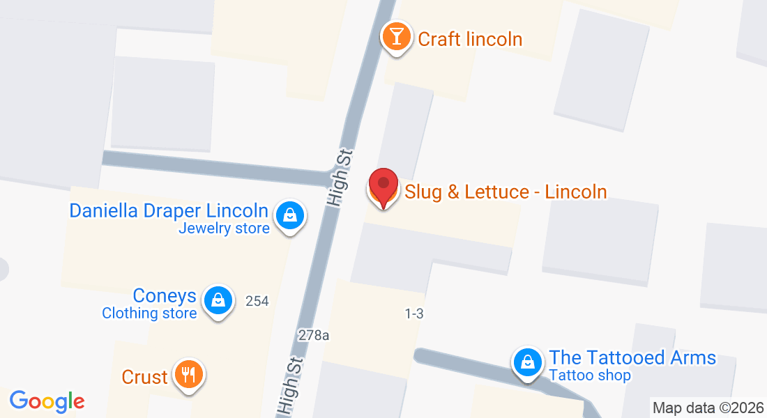 274-277 High St, Lincoln LN2 1JG, UK