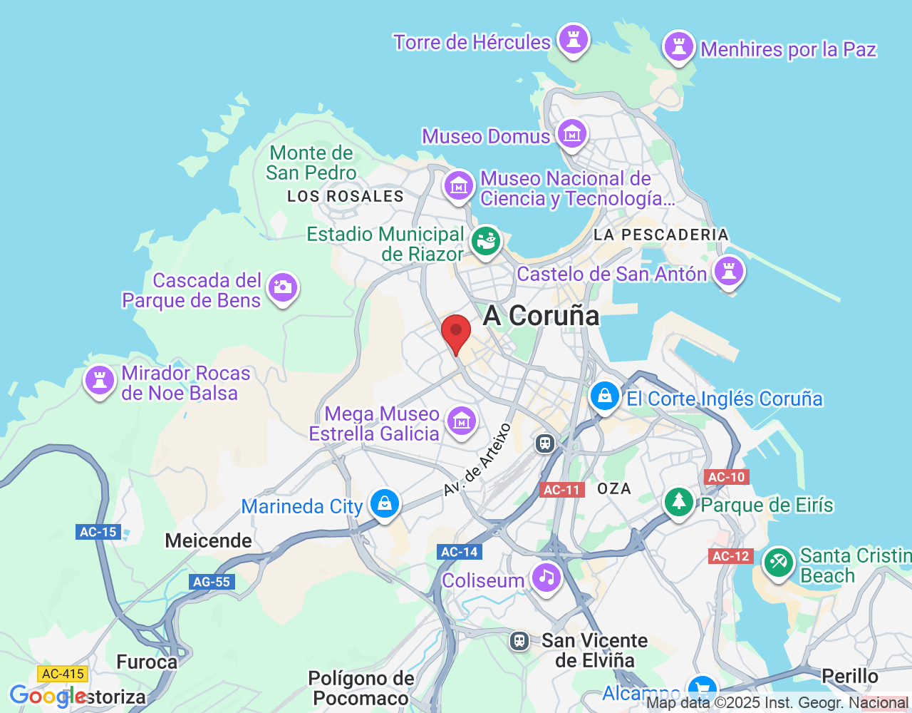 Rda. de Outeiro, A Coruña, La Coruña, España
