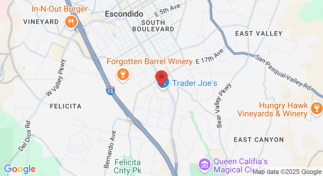 1835 S Centre City Pkwy, Escondido, CA 92025, USA