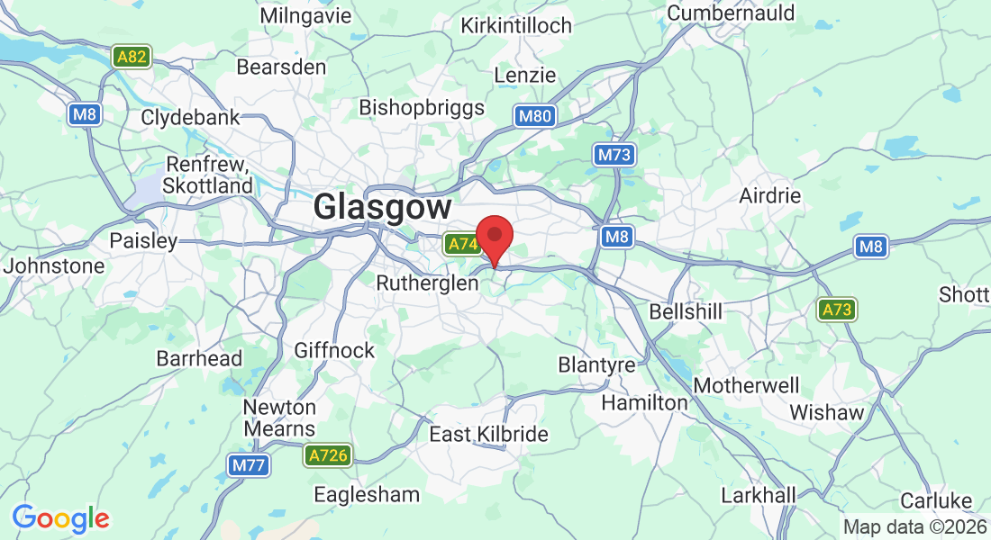 Fullarton Rd, Glasgow G32 8YL, Storbritannien