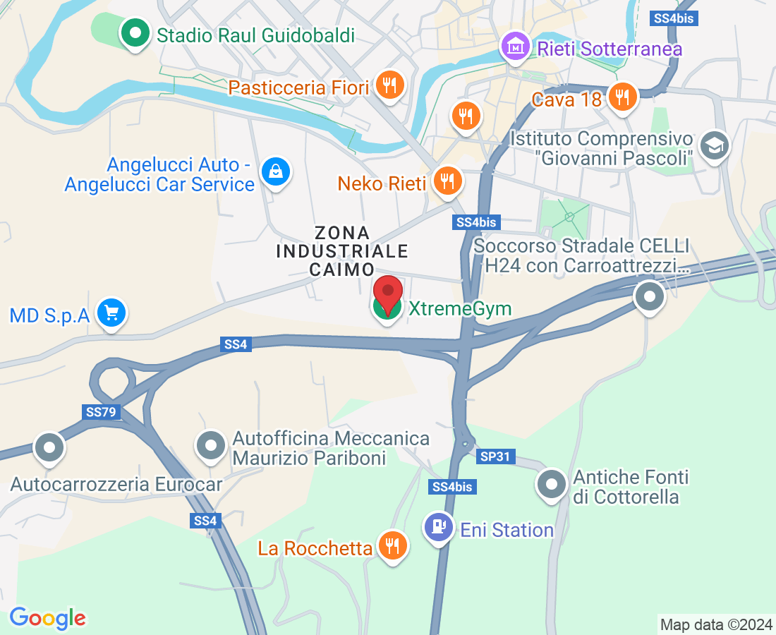 Via Fratelli Sebastiani, 121, 02100 Rieti RI, Italia