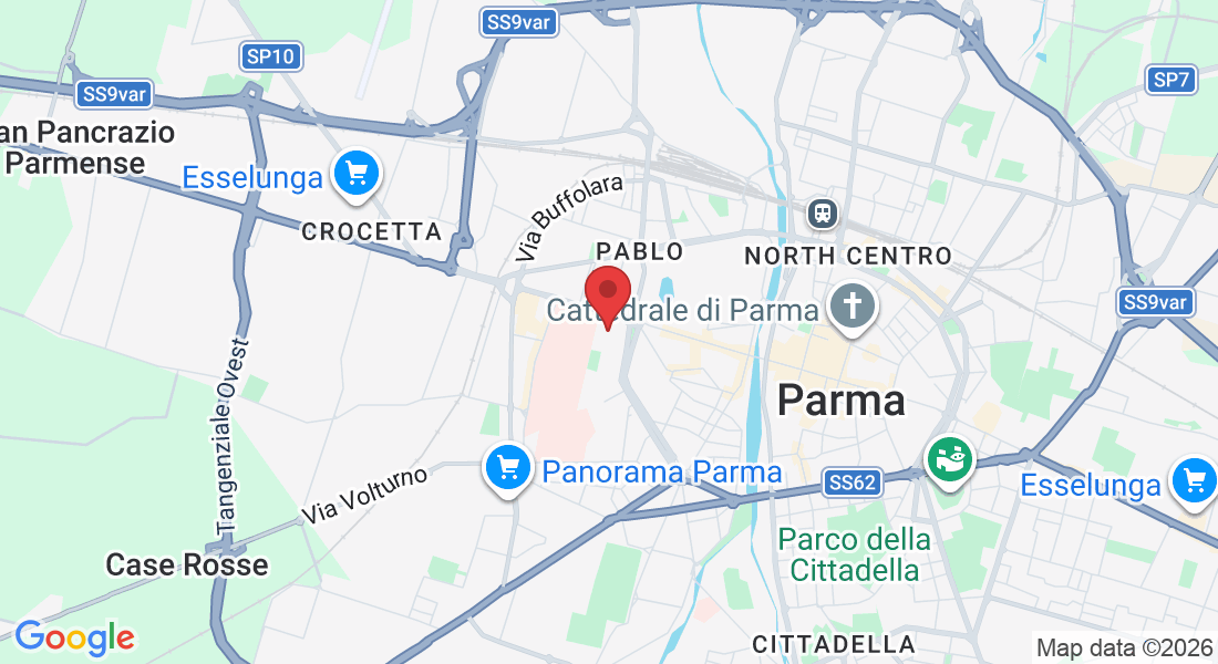 Via Pietro Rubini, 12, 43125 Parma PR, Italia