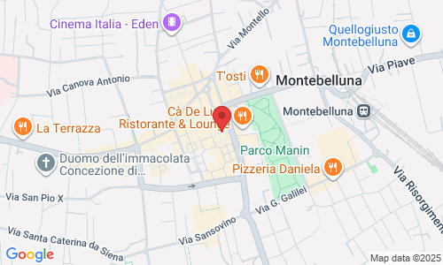 Via C. B. Cavour, 31044 Montebelluna TV, Italia