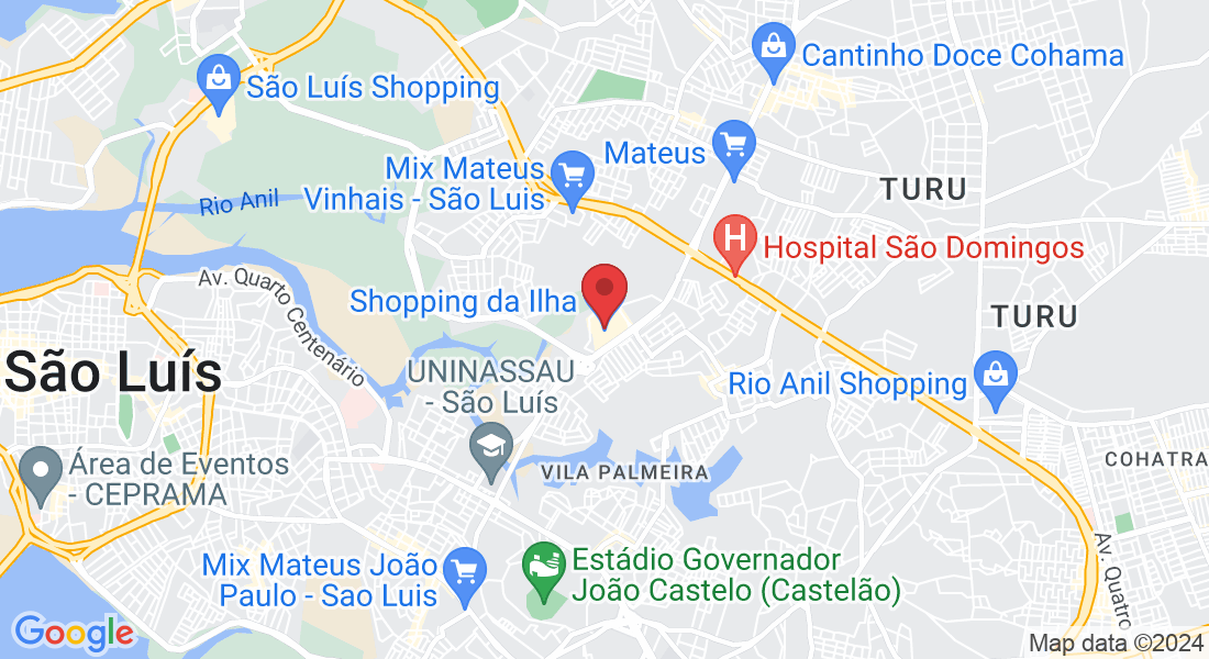 Av. Daniel de La Touche, 987 - Cohama, São Luís - MA, 65074-115, Brasil