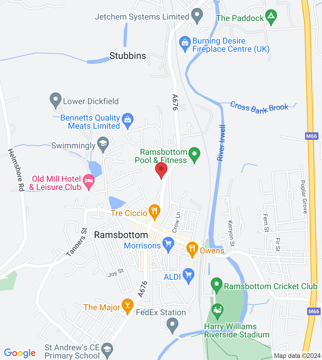 59a Ramsbottom Ln, Ramsbottom, Bury BL0 9BY, UK