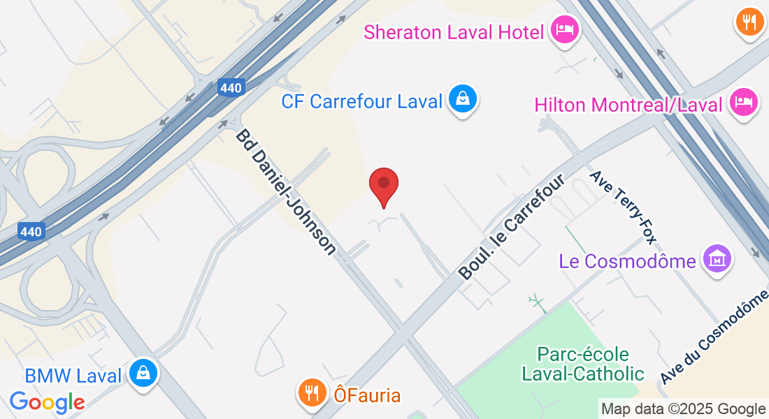 2525 Bd Daniel-Johnson, Laval, QC H7T 1S9, Canada