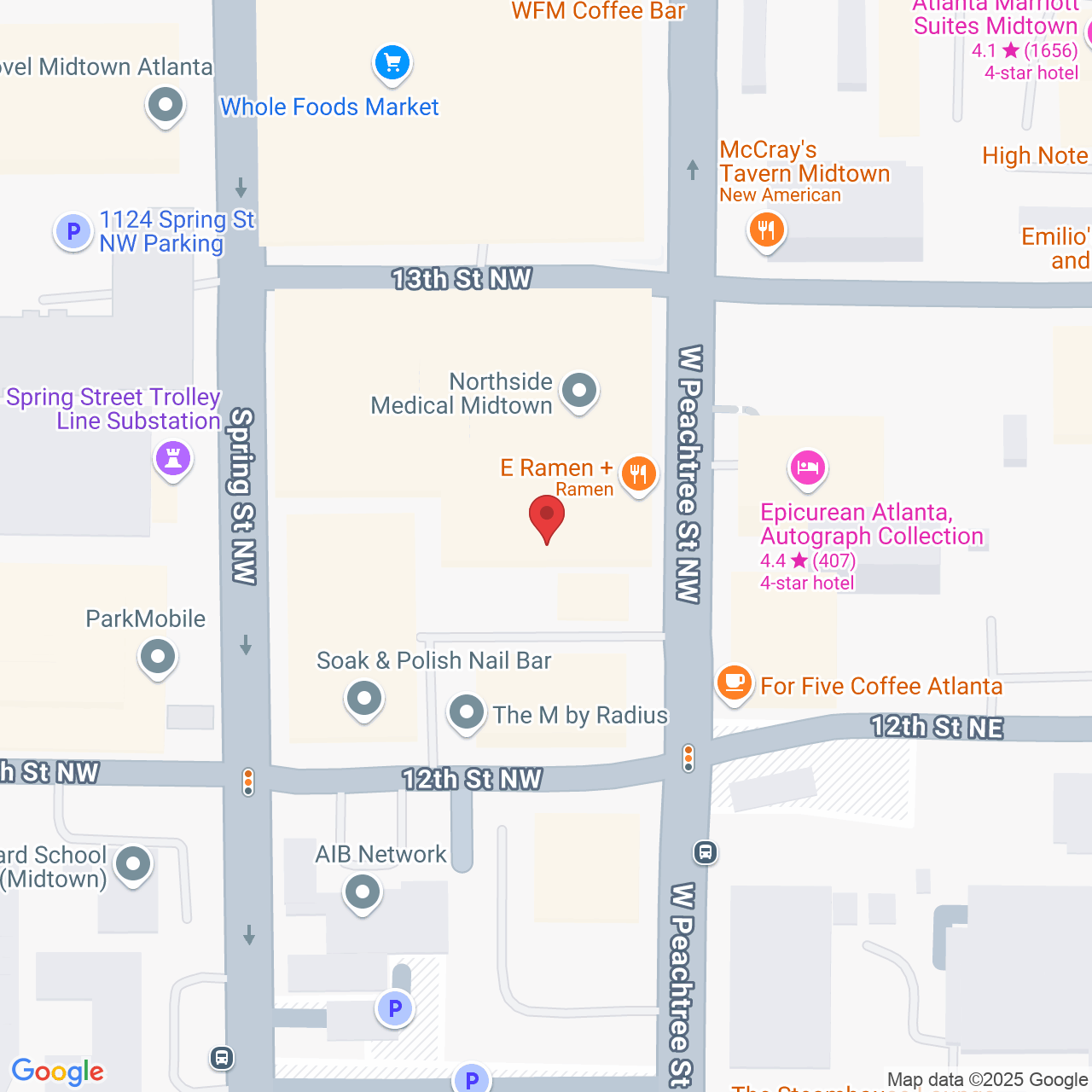 Northside Medical Midtown, 1110 W Peachtree St NW STE 1050, Atlanta, GA 30309, USA