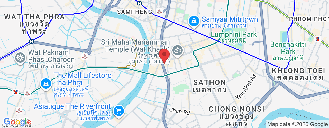 1037/1-2 Siri Square สีลม พลาซ่า Si Lom Rd, Si Lom, Khet Bang Rak, Krung Thep Maha Nakhon 10500, Thailand