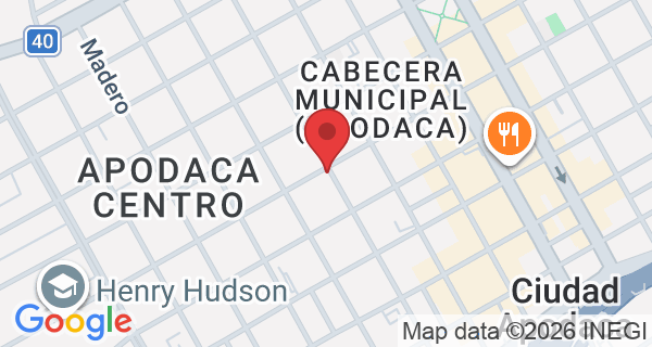 Gral. Francisco Naranjo 2015, Cabecera Municipal (Apodaca), Apodaca Centro, 66600 Cdad. Apodaca, N.L., México