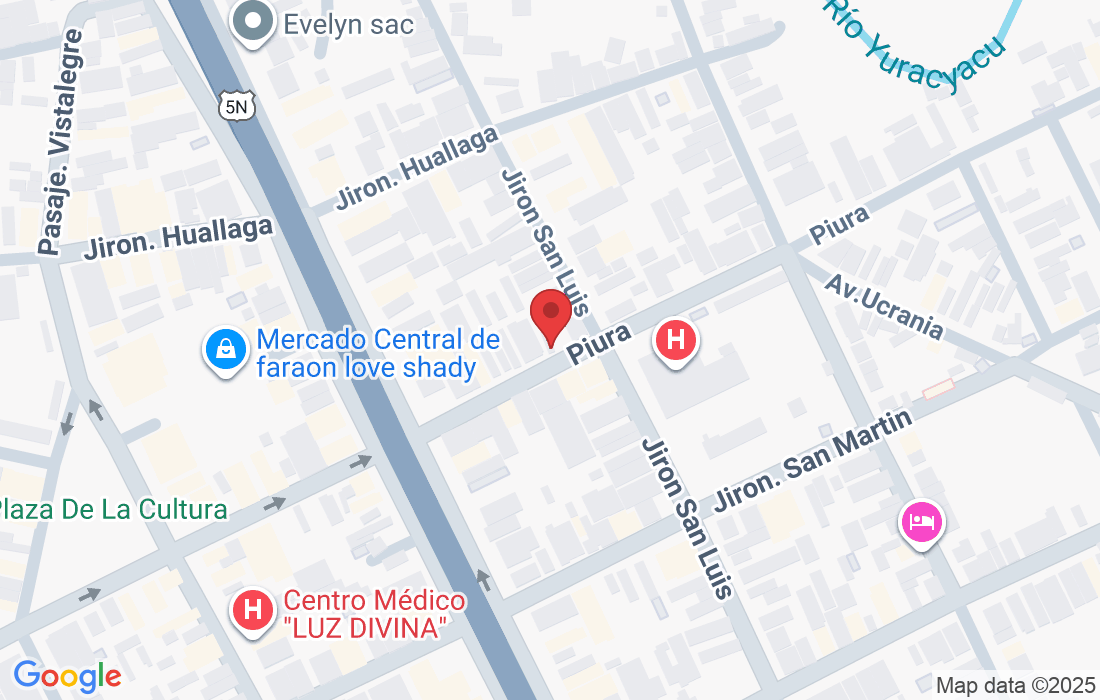 Jirón Piura 653, Nueva Cajamarca 22846, Peru