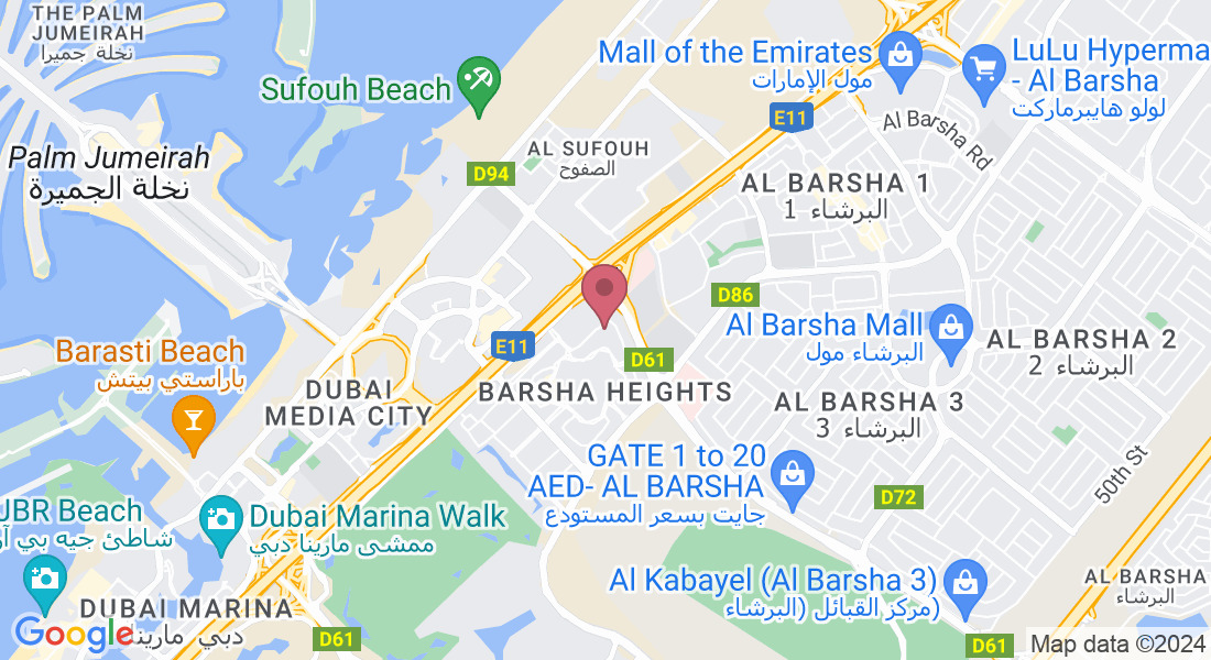 Exit 36 - Sheikh Zayed Rd - Barsha Heights - Dubai - United Arab Emirates