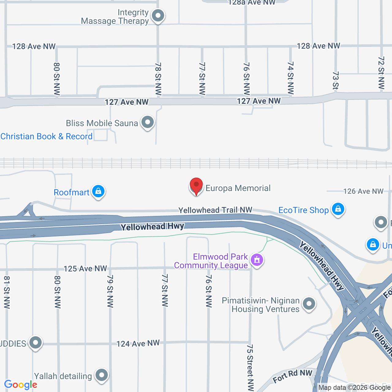 7620 Yellowhead Trail NW, Edmonton, AB T5B 1G3, Canada