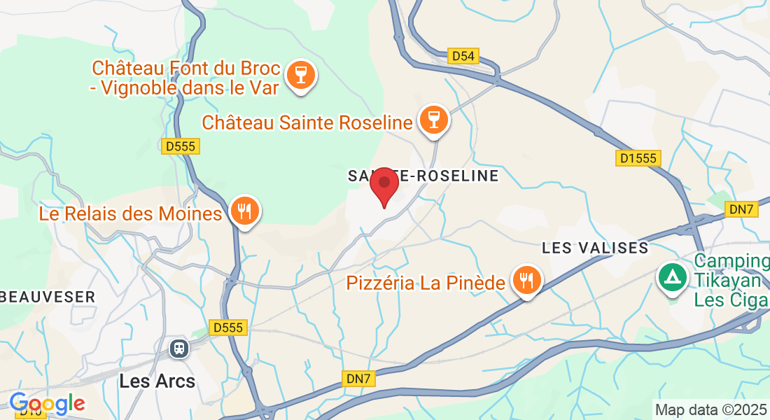 115 Chem. de la Baume, 83460 Les Arcs, France