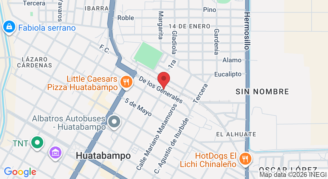 De los Generales, Obregón, Centro Habitacional, Huatabampo, Son., Mexico