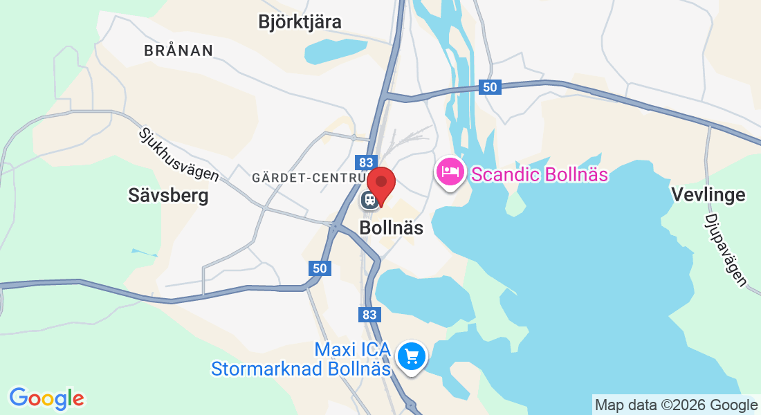 Collinigatan 2, 821 43 Bollnäs, Sweden