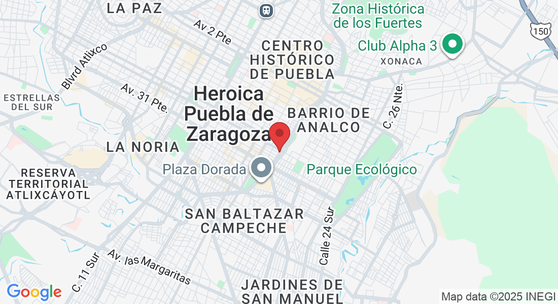 Blvd. Héroes del 5 de Mayo 2505, El Carmen, 72530 Heroica Puebla de Zaragoza, Pue., México