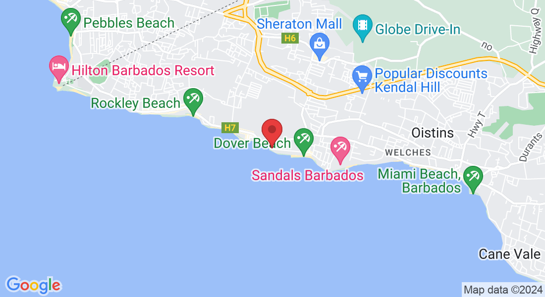 St Lawrence Gap, Oistins Barbados