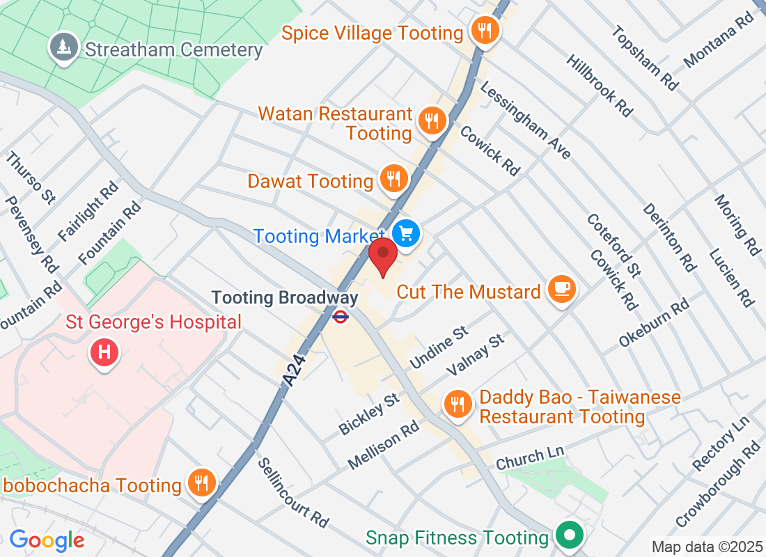 Unit 9-11, Broadway, Market, Tooting High St, London SW17 0RJ, UK