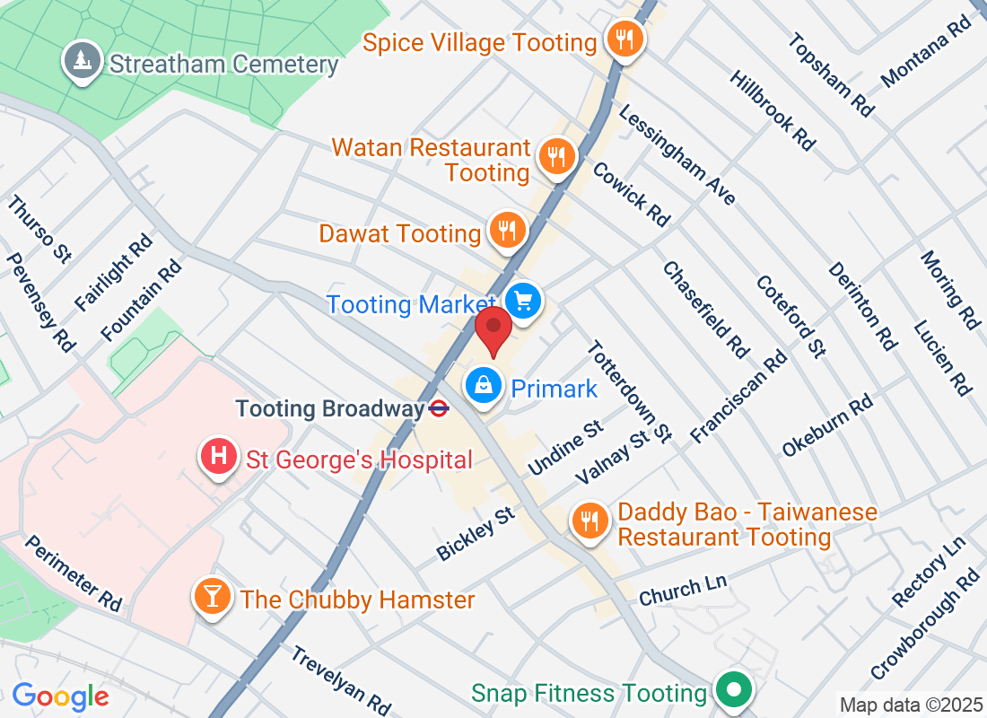 Unit 9-11, Broadway, Market, Tooting High St, London SW17 0RJ, UK